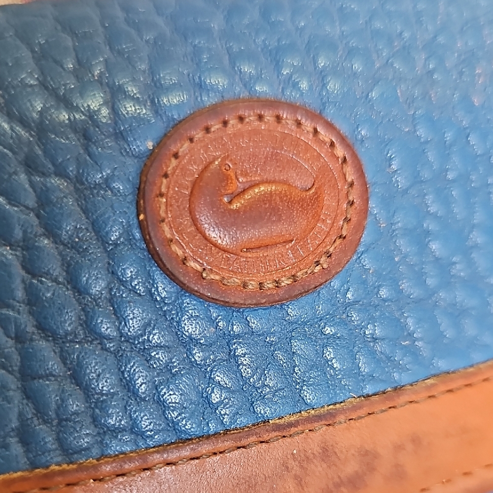 Vintage Dooney & Bourke AWL French Blue Wallet - Picture 2 of 13